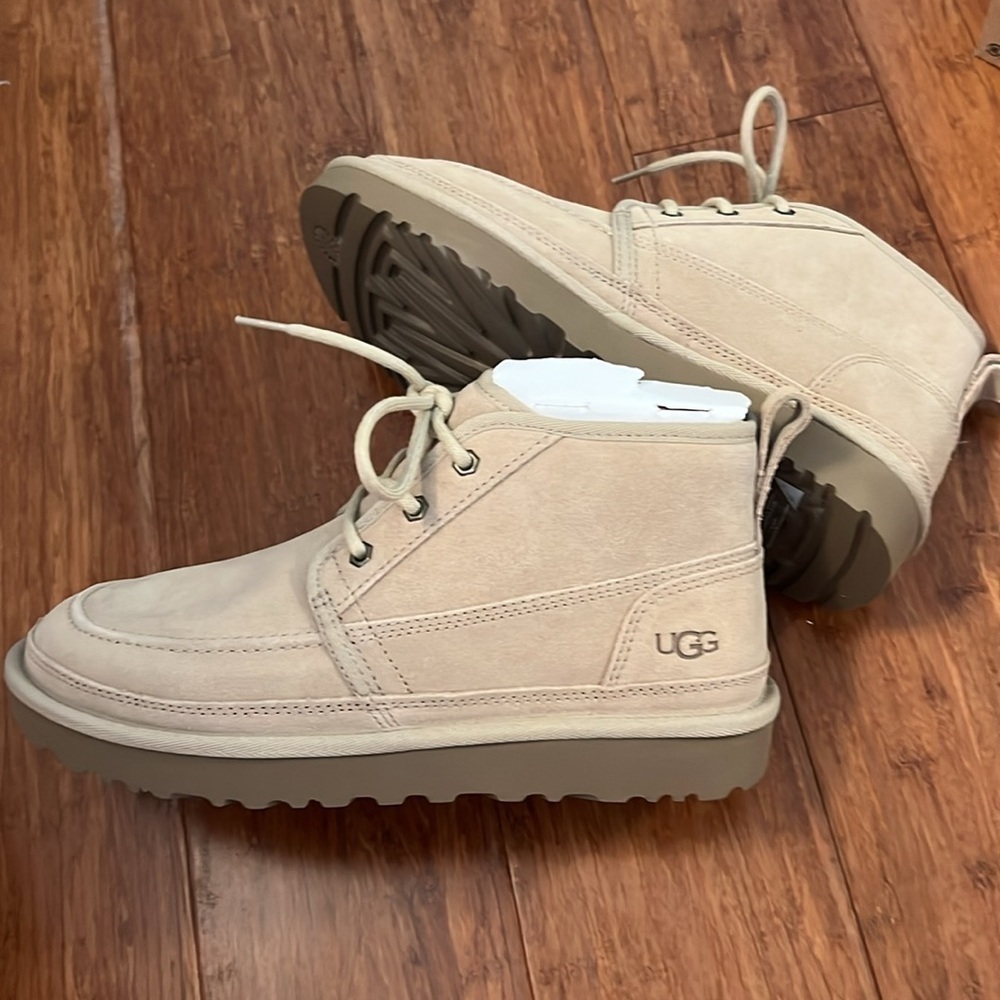 UGG Men's NEUMEL MOC TAN Boots, Size 8, NIB